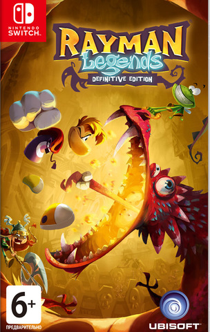 Rayman Legends: Definitive Edition (Nintendo Switch, интерфейс и субтитры на русском языке)