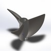 SAW V943/3R  propeller stainless steel