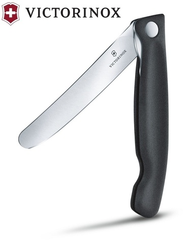 Нож кухонный складной Victorinox Classic, 110 mm, Black (6.7803.FB)