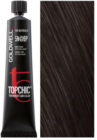 Goldwell Topchic 5N@BP - светло-коричневый с перламутровым сиянием (перламутровый бистр) TC 60ml