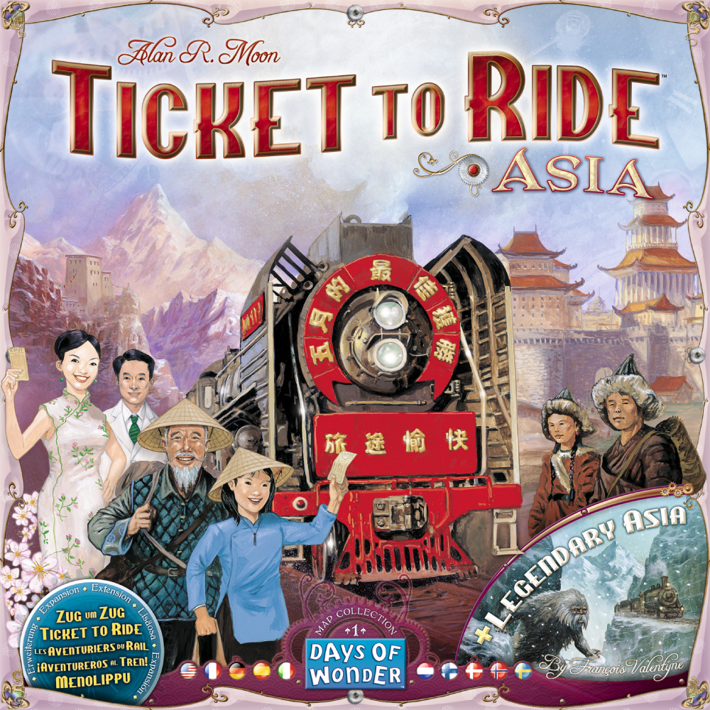 Ticket to Ride - Map Collection Vol. 1: Asia | Магазин настольных игр  