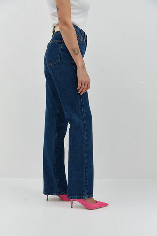 Джинсы женские прямые STRAIGHT dark blue