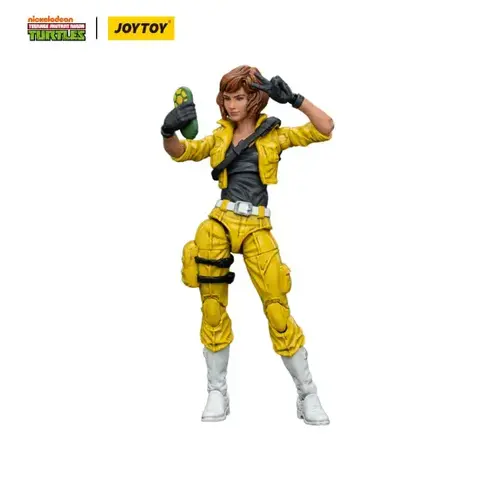 Фигурка Эйприл Онил масштаб 1/18 Черепашки Ниндзя JoyToy