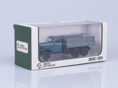 ZIS-151 board Export blue-gray AutoHistory 1:43