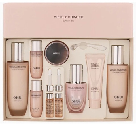 O HUI MIRACLE MOISTURE 4pcs Special Set(9 pcs)