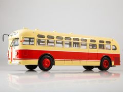 ZIS-154 yellow-red 1:43 Modimio Our Buses #5