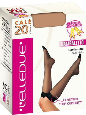 Гольфы Cale 20 Gambaletto (2 пары) Elledue