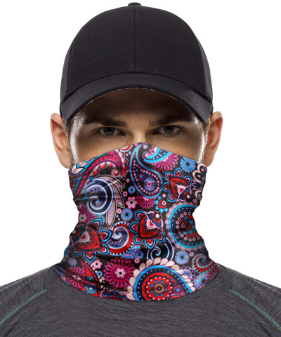 Картинка бандана-труба Skully Wear Tube paisley s360 - 1