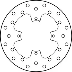 Диск тормозной задний CR/CRF 1150R2
