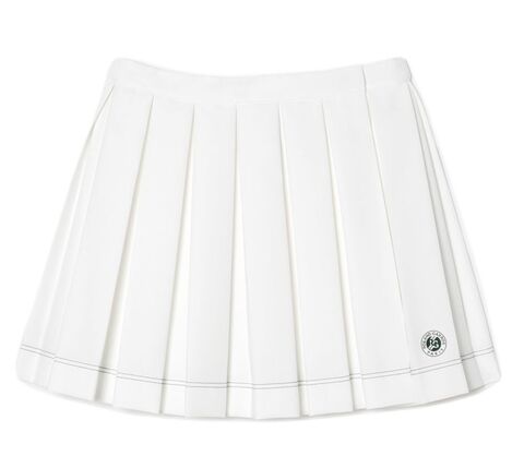 Юбка теннисная Lacoste Sport Roland Garros Edition Pleated Skirt - white