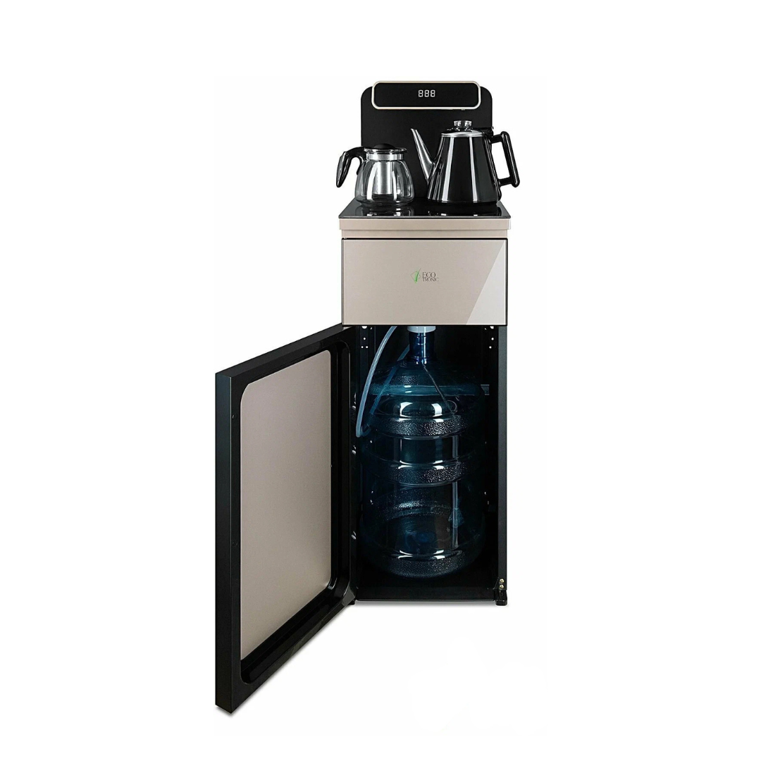 Кулер для воды с чайным столиком Тиабар Ecotronic tb10-LNR Black