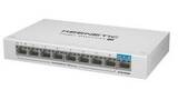 Keenetic PoE+ Switch 9 (KN-4710) 9-портовый гигабитный коммутатор с 8 портами PoE+ и бюджетом мощности 120 Вт