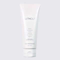 FAITH Очищающая гель-маска "Детокс" 2в1 с желтой глиной - Without Clay Wash&Pack , 220 г