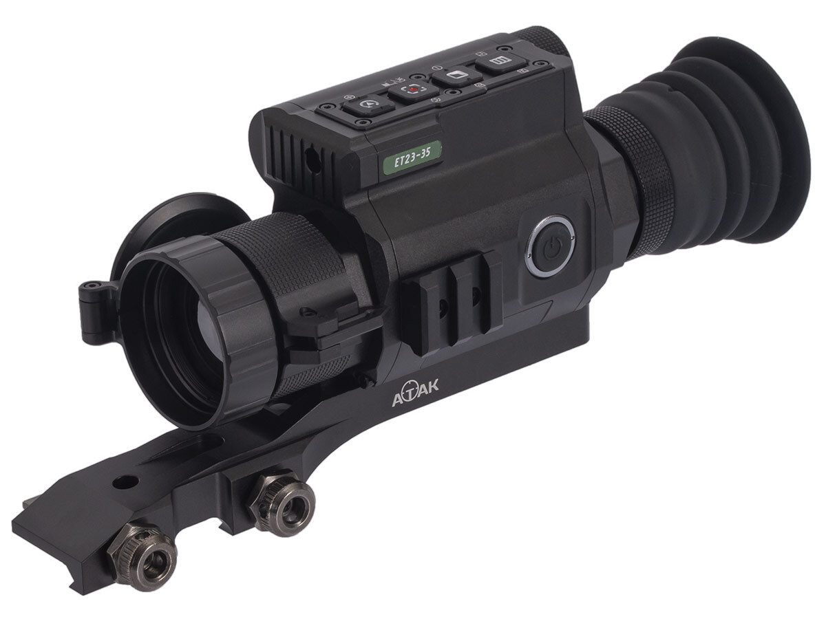 Тепловизионный прицел ATAK ET23-35, x3.7/7.4/14.8/29.6, 384x288, D=35мм