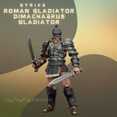 Фигурка Гладиатор Димахер масштаб 1/18 Roman Gladiator JoyToy