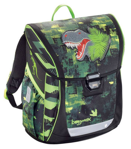 Ранец Step by step BaggyMax Fabby Green Dino 3 предмета