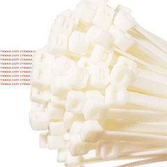 Стяжка - хомут кабельная нейлоновая КСС 5х500 белые — 100 шт/уп