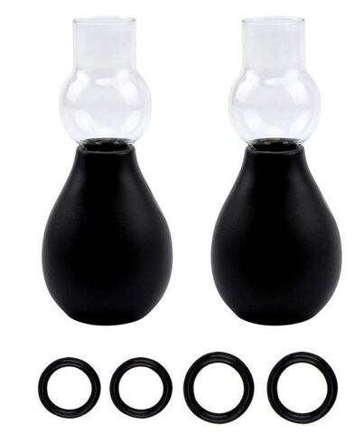 Вакуумные помпы на соски для женщин NIPPLE SUCKER SET - Dream Toys All Time Favorites 21754