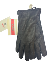 Перчатки. Женские. Материал верха: Кожа оленя. Подклад: Трикотаж-шерсть. Наружний шов. Ручная работа. 5 шт в упаковке.