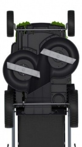 Газонокосилка Greenworks TwinForce G40LM49DB, 40v, 49 см, без АКБ и ЗУ (аккумуляторная)