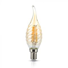 Лампа светодиодная, филамент V-TAC, E14, 4 Вт, 2200К, SKU 7116