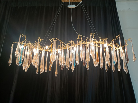 Люстра Aqua L Color Copper L160