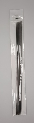 Спицы чулочные металлические 25 см 3 мм
