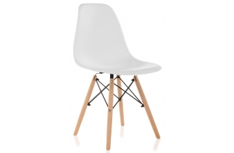 Пластиковый стул Eames PC-015 белый