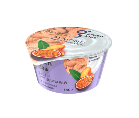 Миндальный йогурт с грушей и корицей без сахара