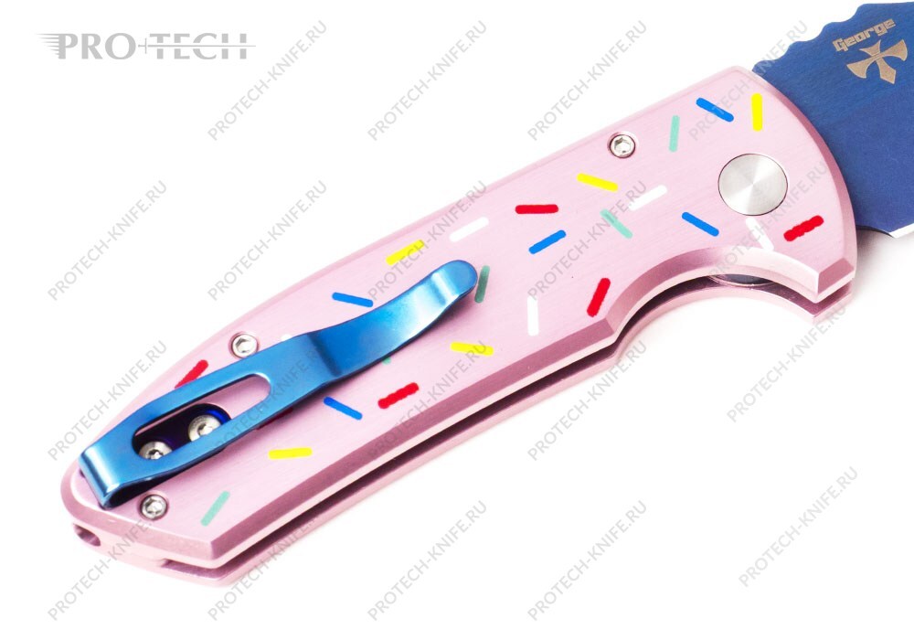 Нож Pro-Tech SBR Dessert Warrior Sapphire Exclusive - фотография 