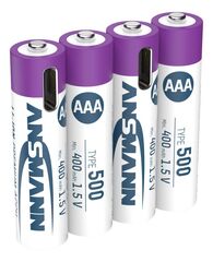 Аккумулятор AАА/Li-ion ANSMANN 1.5V 500mAh