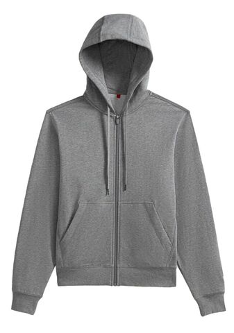 Куртка теннисная Wilson Unisex Team Zip Hoodie - medium gray heather