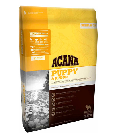 Acana Heritage Puppy & Junior сухой корм для щенков 2 кг