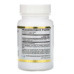 California Gold Nutrition, Пирролохинолинхинон, 20 мг, 30 растительных капсул