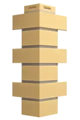 Угол наружный для фасадных панелей Флемиш, Жёлтый