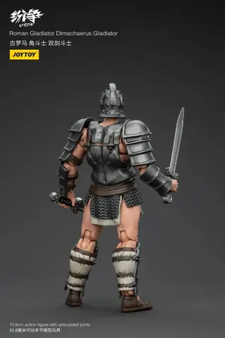 Фигурка Гладиатор Димахер масштаб 1/18 Roman Gladiator JoyToy