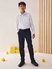 Брюки школьные для мальчика Next 743-697, Черный