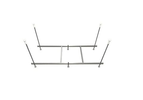 Сборный каркас к ванне Мия с центральным сливом 170х75см (шпильки)