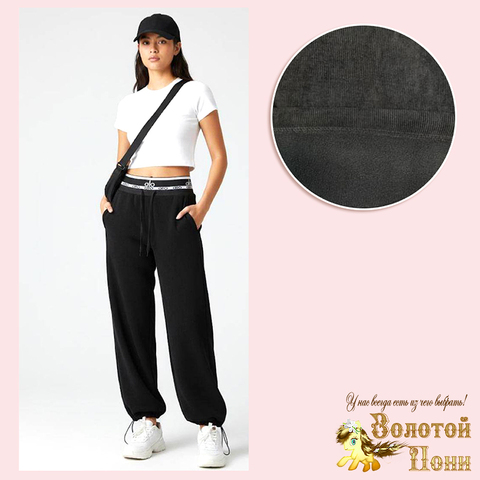 Брюки вельвет/начес д (6-11/140-170) 251112-R6105