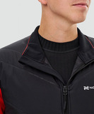 Премиальный костюм для лыж и зимнего бега Nordski Hybrid Pro 2.0 Red/Black мужской