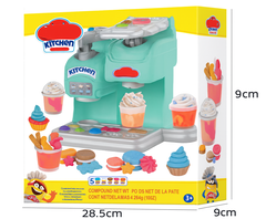 Набор пластилина станция мороженного+5 пласт 31*40