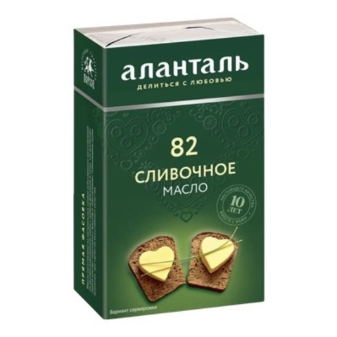 Масло ''Аланталь'' 82% 180г
