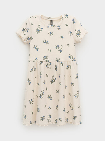 Платье  для девочки  К 5793/айвори,голубика