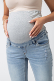 Джинсы для беременных 16197 светло-синий