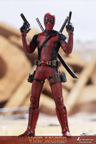 Фигурки Дэдпул и Росомаха из фильма Deadpool & Wolverine 1/12