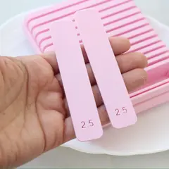 Ограничитель толщины для раскатки полимерной глины, набор, цвет сакуры, ФТ028