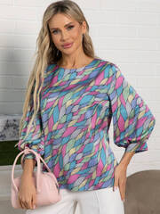 Блуза Мечта сезона (сиреневая) Б12976-16М LT Collection