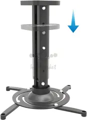 Кронштейн для проектора Cactus CS-VM-PR05M-BK черный макс.10кг потолочный поворот и наклон — фото 6