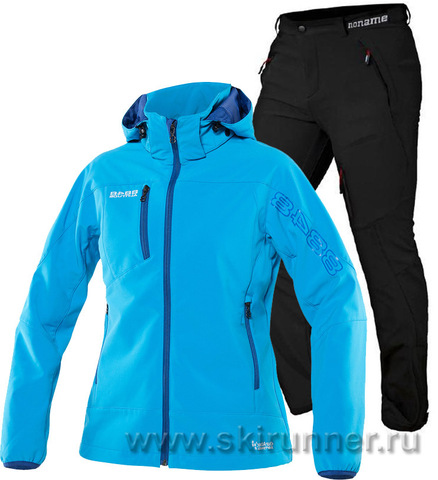 Лыжный утепленный костюм 8848 Altitude Rowena Turquoise Noname Grassi