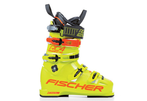 Горнолыжные ботинки Fischer RC4 CURV 130 VACUUM FULL FIT YELLOW/YELLOW (2018-2019)